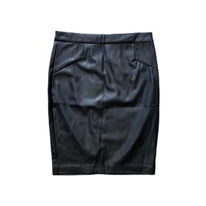 NWOT Dynamite Faux Leather Pencil Skirt